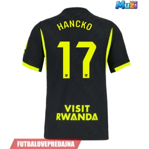 Lacne Muži Futbalové dres Atletico Madrid David Hancko #17 2026-27 Krátky Rukáv - Preč